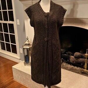 It's Our Time Brown Sweater Vest